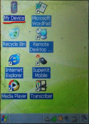 Настройка тсд на windows mobile